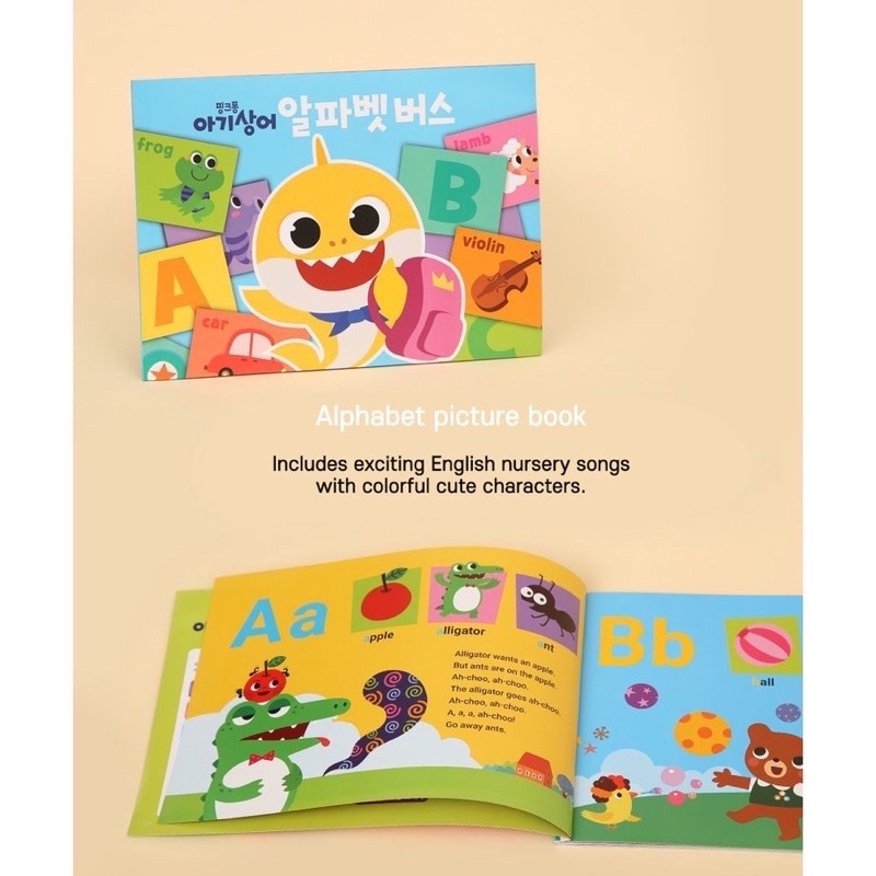 (CHÍNH HÃNG - CÓ SẴN ) Xe Bus Pinkfong Baby Shark nội địa Hàn