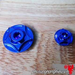 Ốc mâm lửa titan ( 2 con lớn+nhỏ)