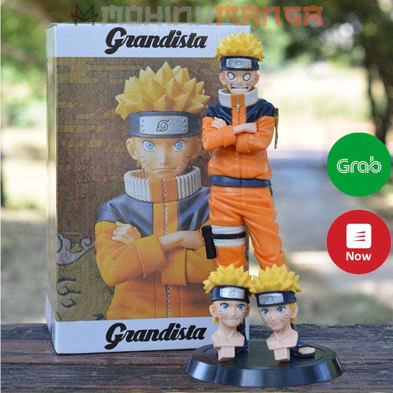 [CÓ QUÀ TẶNG] Mô hình Uzumaki Naruto Uchiha Itachi cao 25cm (có thể thay mặt nhân vật) Kakashi Sasuke Gaara Hinata