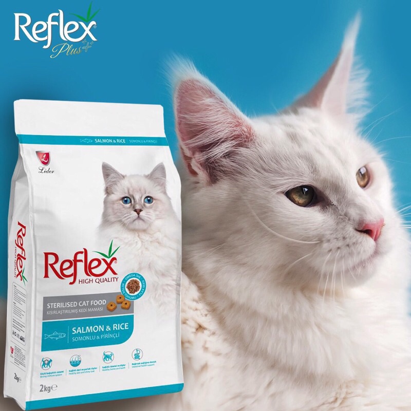 Hạt REFLEX VÀ REFLEX PLUS 1,5kg-2kg CHO MÈO CON VÀ TRƯỞNG THÀNH