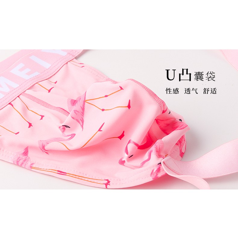 Quần Đùi Nam Quần Lót Lưới Qucik-dry Thoải Mái Thông Quần Lót Mềm Jockstrap U Túi