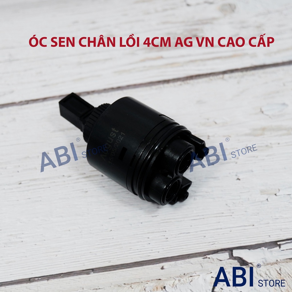 LÕI SEN VÒI TẮM GẬT GÙ NÓNG LẠNH ( ÓC SEN CHÂN CAO MẪU 3.5CM VÀ 4CM )