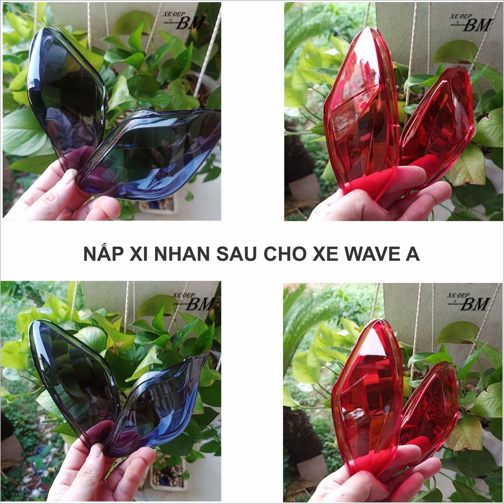 Nắp xi nhan sau wave A ( màu đen khói cực đẹp )