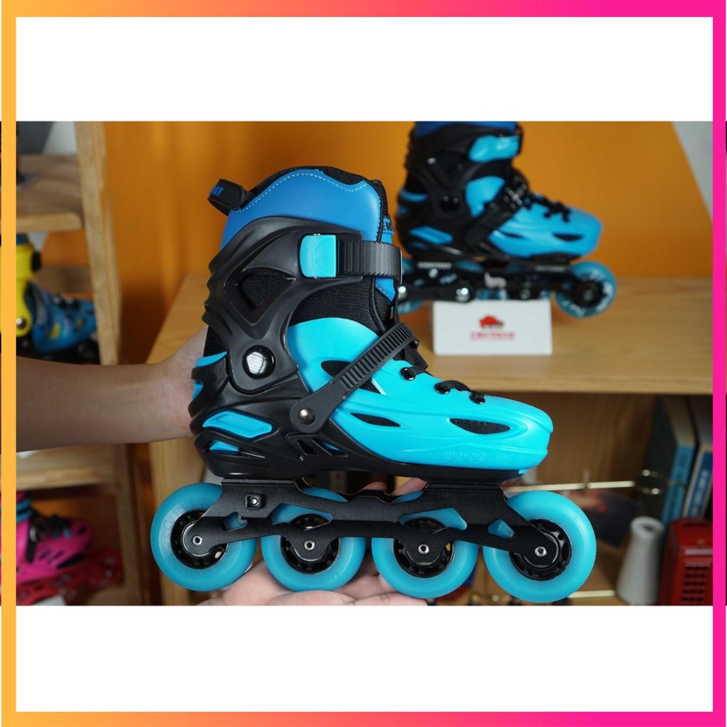 Giày Patin Centosy Kid Pro 2 Xanh Dương Tặng kèm túi đựng giày patin+bảo hộ tay chân+mũ bảo hộ patin cao cấp+Khóa học tn