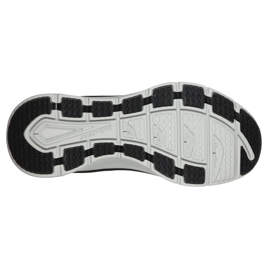 Giày Skechers thể thao nam Relax Fit D Lux Walker - S006 Đen Trắng