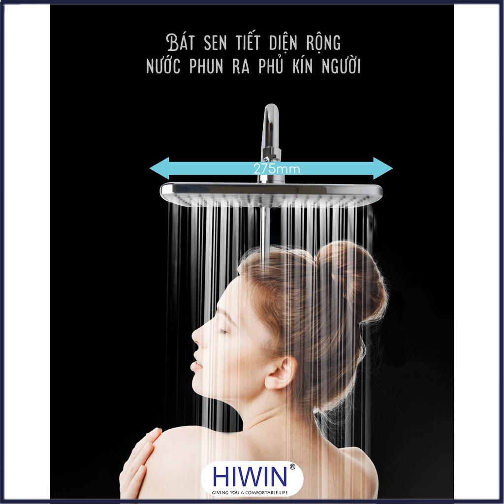 Vòi hoa sen, sen tắm  nóng lạnh tích hợp 3 đầu vòi cao cấp HIWIN KF-122