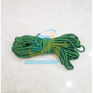 Dây dù tròn màu xanh bản 6mm