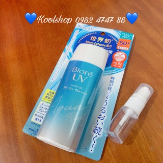 ☀️ Kem chống nắng Biore Aqua Rich Watery SPF50+/PA++++ luôn nằm trong top những kem chống nắng bán chạy nhất tại Nhật☀️