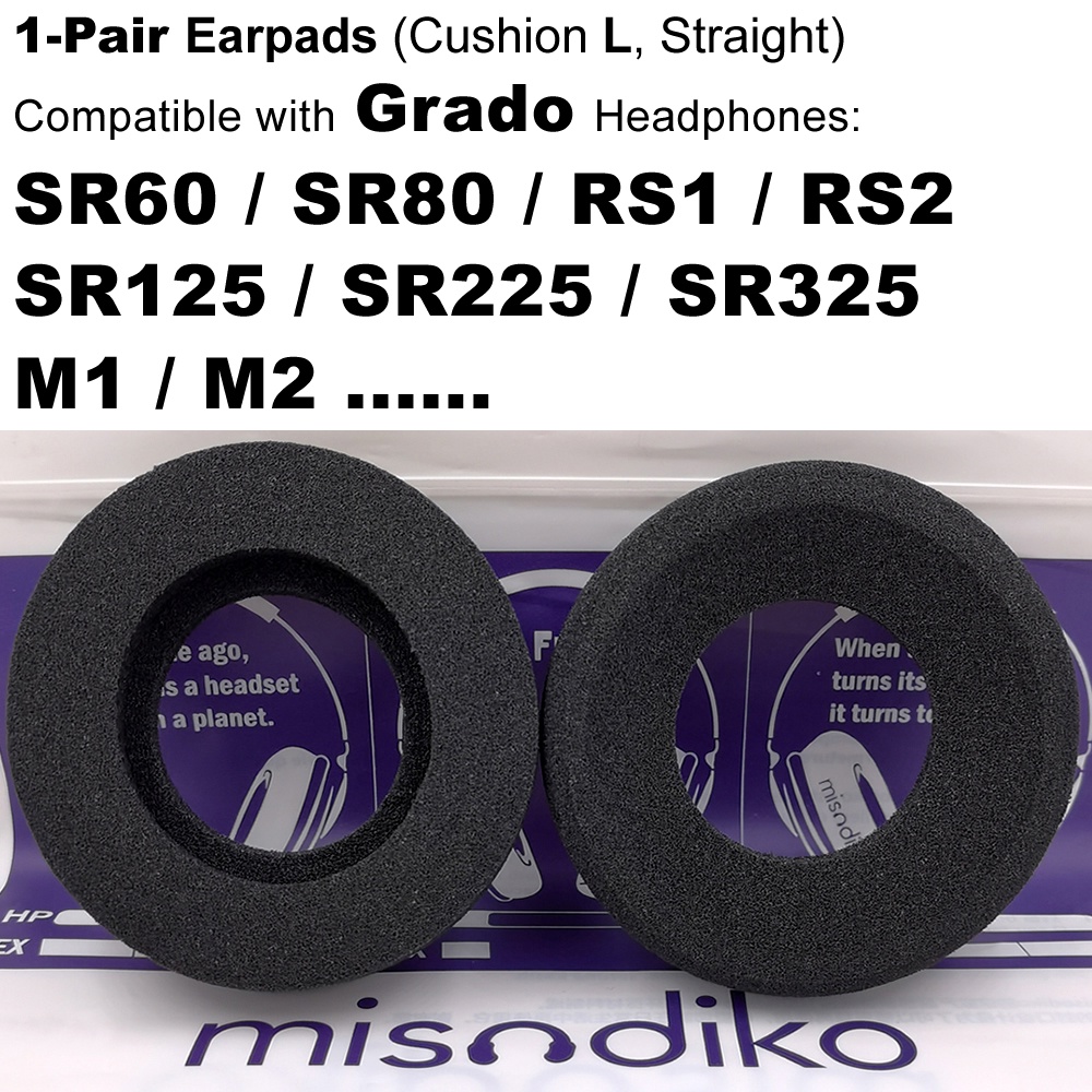 Mút Đệm Tai Nghe Thay Thế Cho Grado SR60 SR80 RS1 RS2 SR125 SR225 SR325