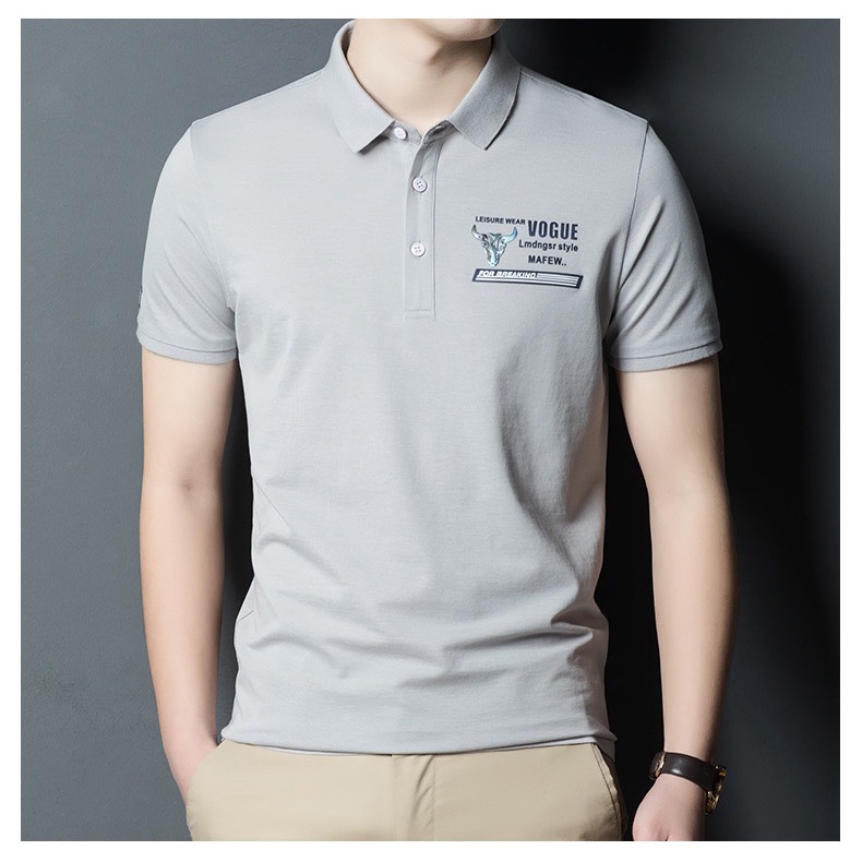 CÓ 5 MÀU ÁO THUN POLO NAM TAY NGẮN CỔ TRỤ MẪU MỚI HOT TREND MÃ SỐ 18