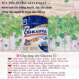 Sữa tiểu đường Glucerna