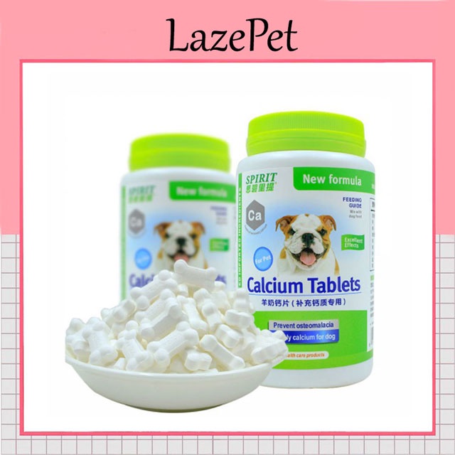 Canxi cho chó Spirit dạng viên cho chó mẹ mang thai, chó con, chó lớn
