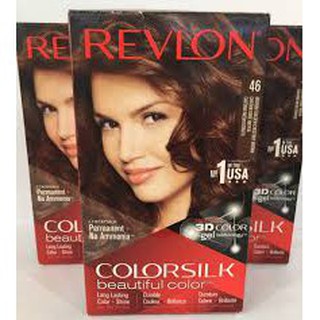 [Siêu Rẻ]Thuốc nhuộm Revlon #46 Nâu Hạt Dẻ ( hộp đỏ)
