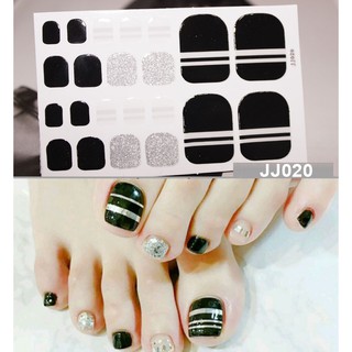 Miếng dán móng chân - Nail Wraps (22 miếng dán khô)