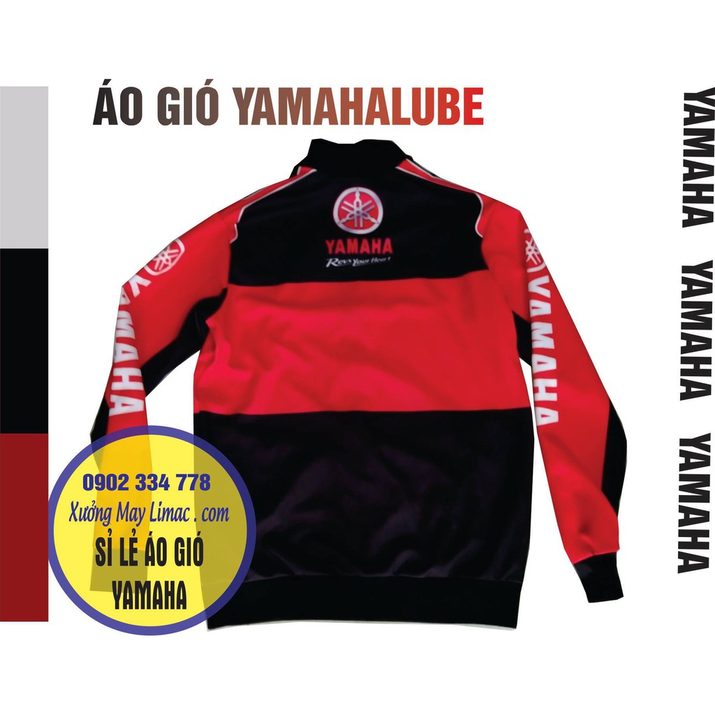 Áo khoác yamaha RACING THỂ THAO CÁ TÍNH