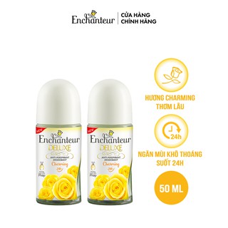 Combo 2 Lăn khử mùi nước hoa Enchanteur Charming 50ml/ Chai