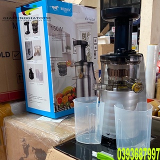 ☘️máy ép chậm misushita 2266 với 2 lần lọc triệt để, lượng nước ép được nhiều tốt cho sức khoẻ