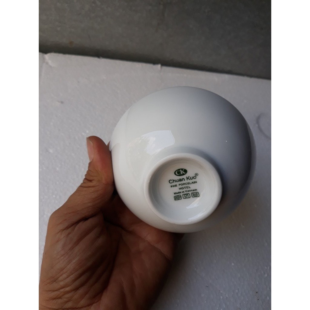 Combo 5 chén cơm sứ màu trắng Chuan Kuo (CK) | BigBuy360 - bigbuy360.vn