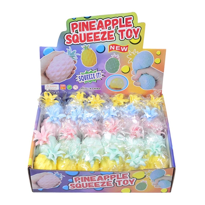 1 Quả Dứa Đồ Chơi Bóp Tay Giảm Căng Thẳng Cho Trẻ Em
