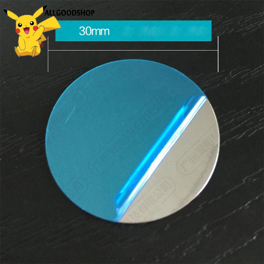 111all} Metal Plate Disk For Magnet Car Phone Holder Sheet Sticker Car Stand Mount
