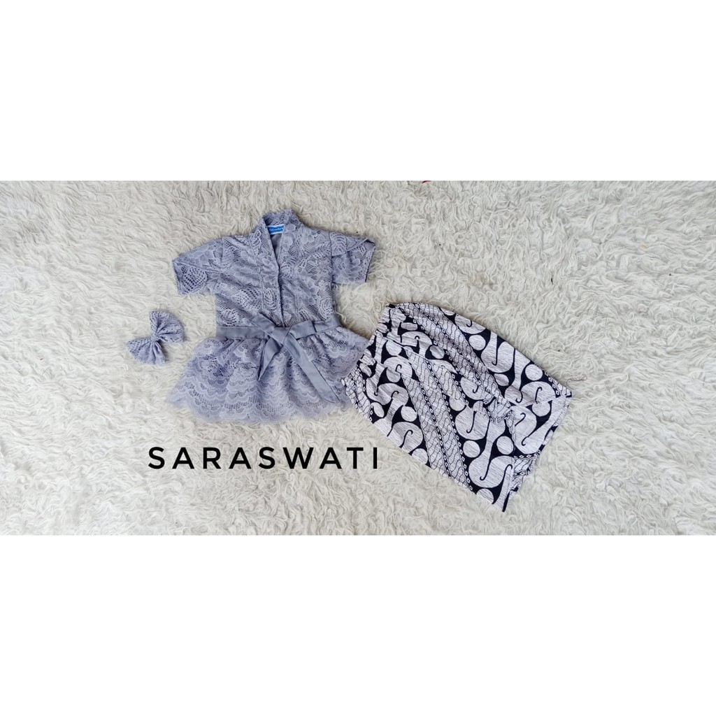 Kebaya SARASWATI 5-7 tuổi màu sắc đẹp mắt