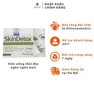 [CHÍNH HÃNG - FREESHIP] Viên uống thải độc và ngăn ngừa mụn Pharmalife SkinDetox