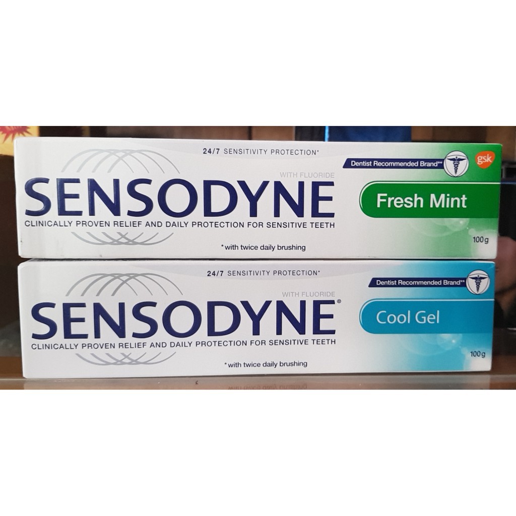 kem đánh răng chống ê buốt sensodyne tube 100gr