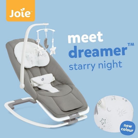 Ghế Rung Trẻ Em Joie Dreamer Starry Night cho bé từ sơ sinh đến 13kg