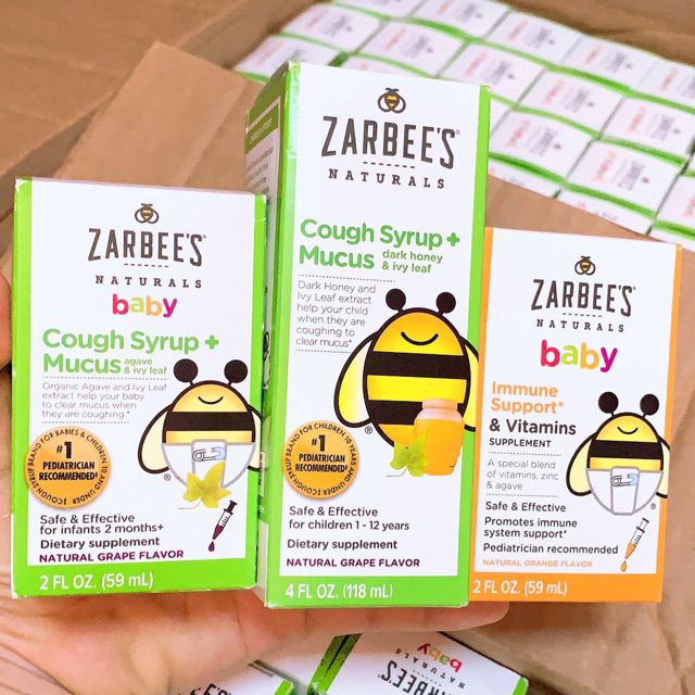 Siro Zabee Tăng đề kháng, Zabee's 2m,. Zabee's 12m