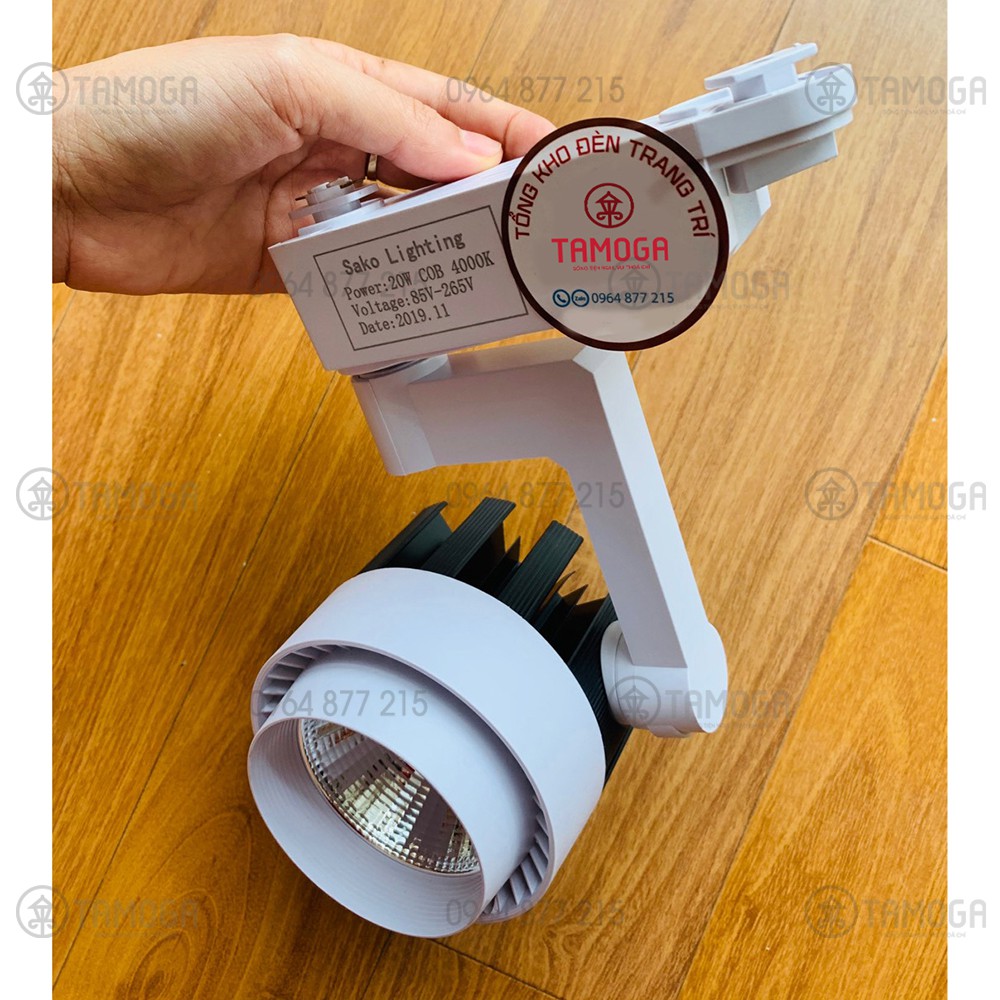 Đèn rọi ray gắn tường trang trí bể cá, quần áo TAMOGA công suất 20W DR 03 | BigBuy360 - bigbuy360.vn