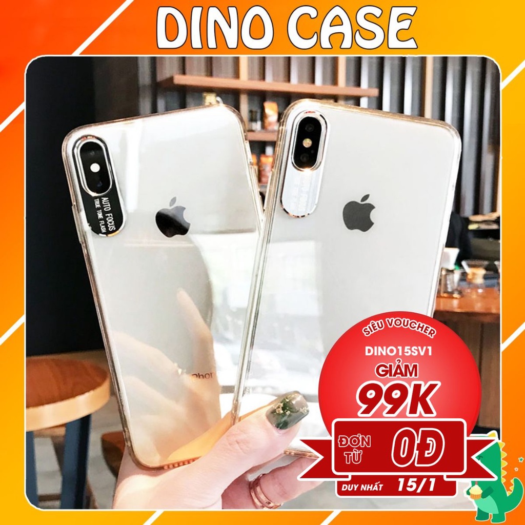 Ốp lưng iphone Autofocus cho 11 Pro / 11 Pro Max X XsMax Iphone 6 6plus 7plus 8plus- Dino Case