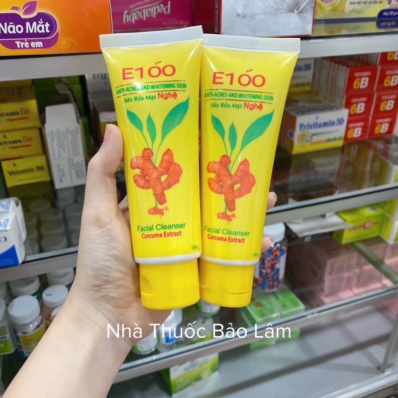 Sữa Rửa Mặt Nghệ E100
