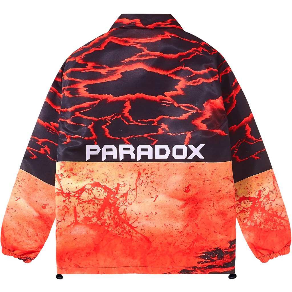 Áo khoác dù 2 lớp Paradox form rộng - Unisex - In hình - BLOODY SEA