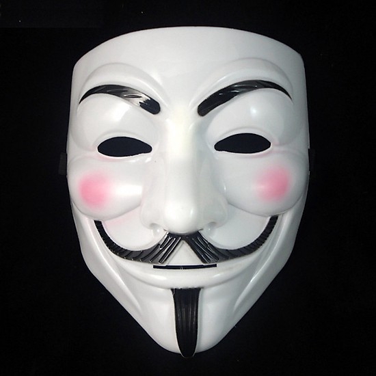 Mặt nạ hacker - Anonymous Mặt Nạ hóa trang Halloween