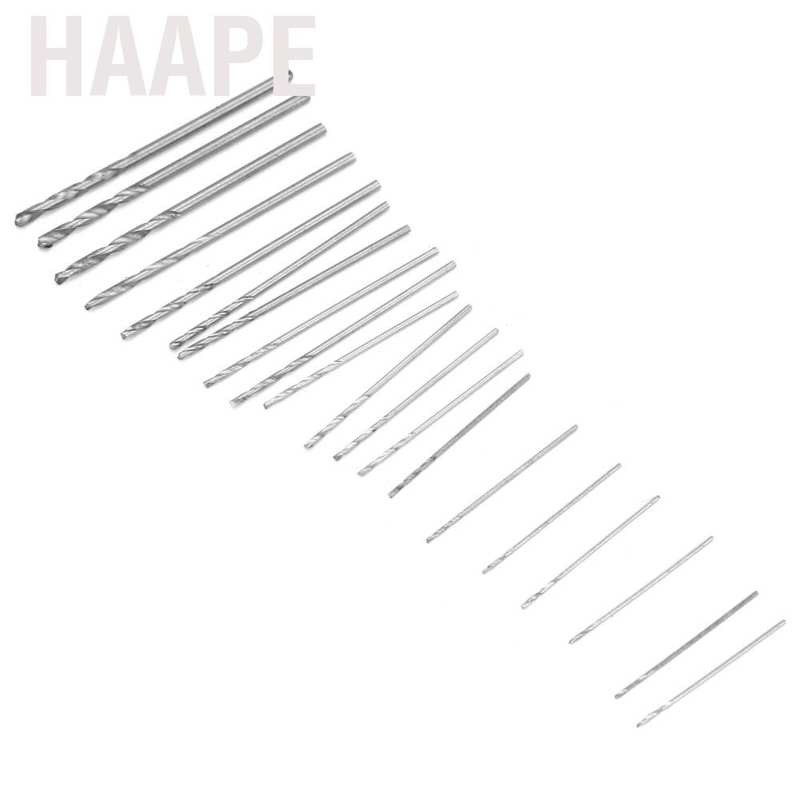 Hộp 20 mũi khoan mini Haape 0.3-1.6mm Hss