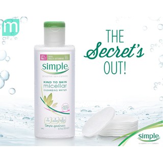 Nước Tẩy Trang Simple Kind To Skin Micellar Cleansing Water