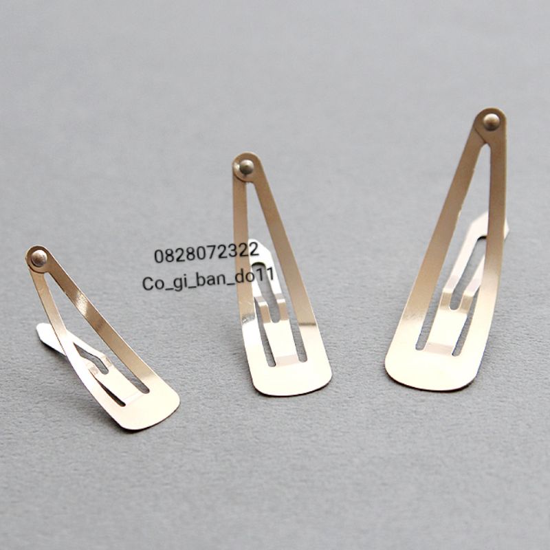 Phôi Kẹp Bấm Giọt Nước Làm Kẹp Handmade.