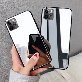 Ốp điện thoại mặt gương thích hợp cho Iphone 6 6S 6Plus 6sPlus 7 8 7Plus 8Plus X XS XSMax XR 11 11Pro 11ProMax 12 12Pro 12ProMax 13 13Pro 13ProMax 14 14ProMax SE 2020