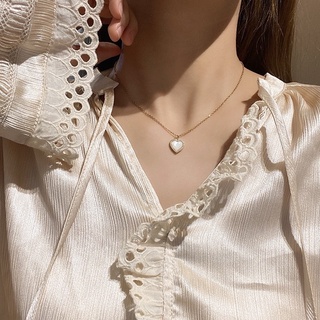 VC011 Dây chuyền đá mặt trái tim