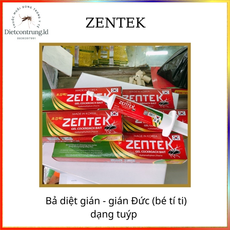 bả diệt gián đức ZENTEK - KOREA ( diệt cả gián bé tí ti) .