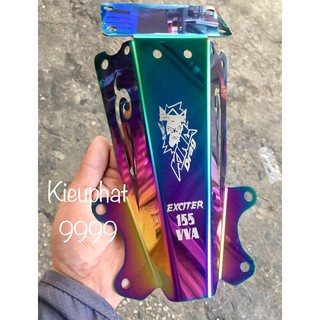 Dè nối Exciter 155 inox Mạ titan Kingdrag