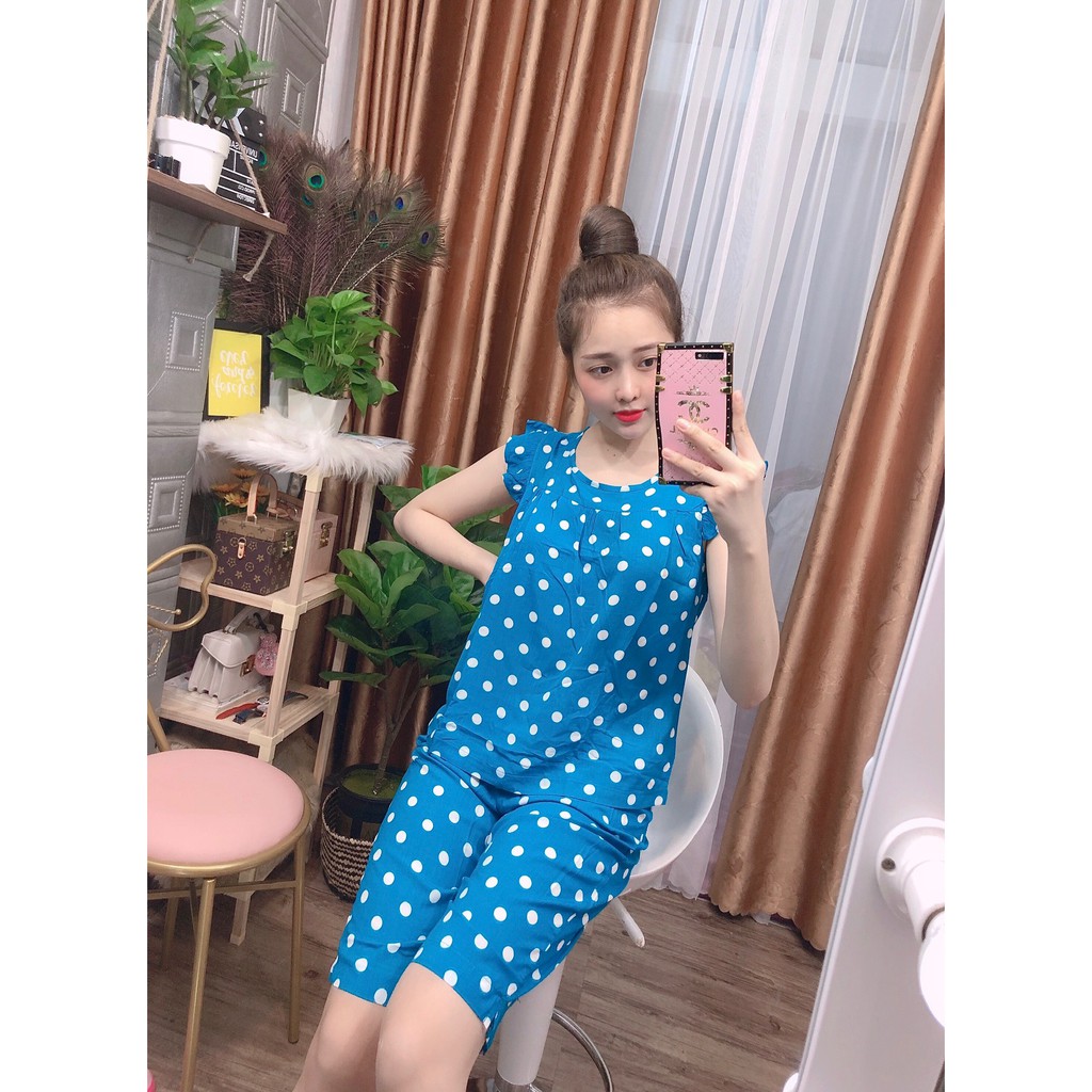 ĐỒ BỘ NỮ [SIÊU GIẢM] ♥MUA 2 FREE SHIP♥ ĐỒ BỘ TÔN MẶC NHÀ, CÓ SIZE 40-70KG - TL01