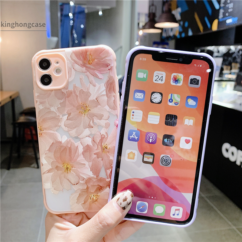 Ốp điện thoại họa tiết lá phong Compatible For IPhone 11 PRO MAX XR XSMAX 12 Mini 12 Pro Max 11 6 7 6s 8 Plus X Se 2020 6splus 7plus 6plus 8plus Xs