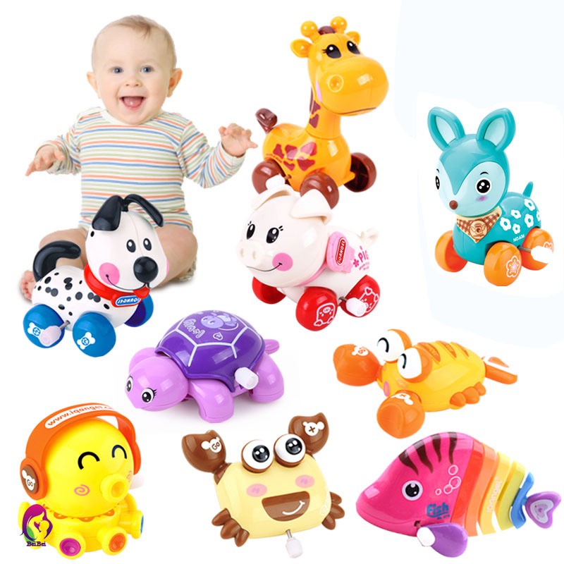 Đồ Chơi Hình Con Vật Sử Dụng Dây Cót Dễ Thương Cho Trẻ