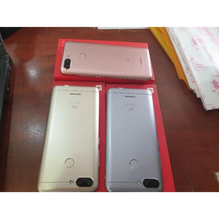 điện thoại Xiaomi Redmi 6 CÓ VÂN TAY, 2sim ram 4G/64G mới Chính Hãng, có Tiếng Việt