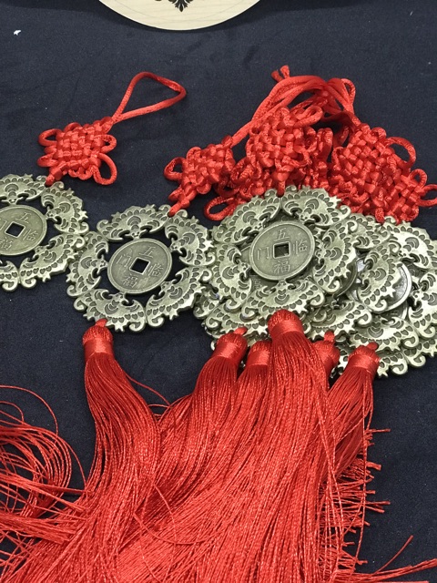 Đồng xu Ngũ Phúc Lâm Môn - Xu Dơi- Vật Phẩm Phong Thủy- Yinyang Shop