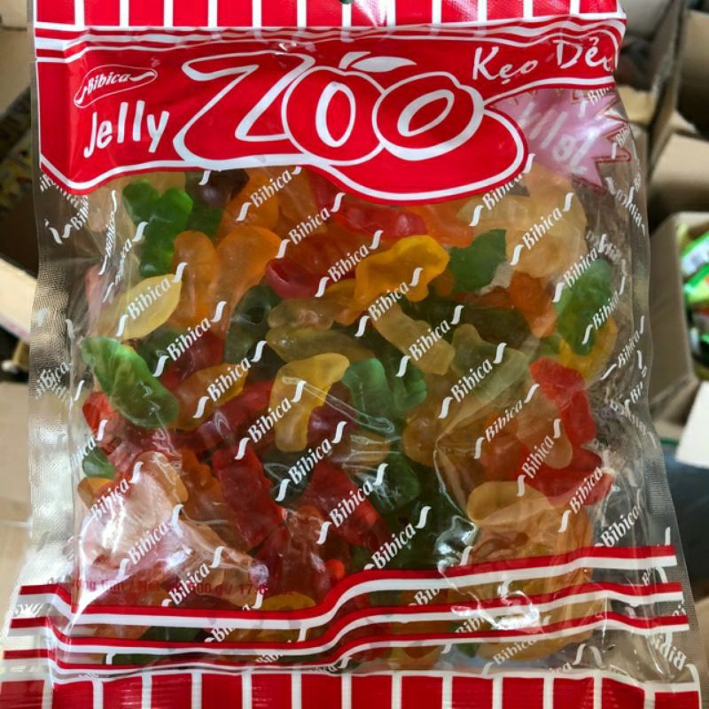 Bịch kẹo dẻo chip chip jelly 500 gam cực nhiều