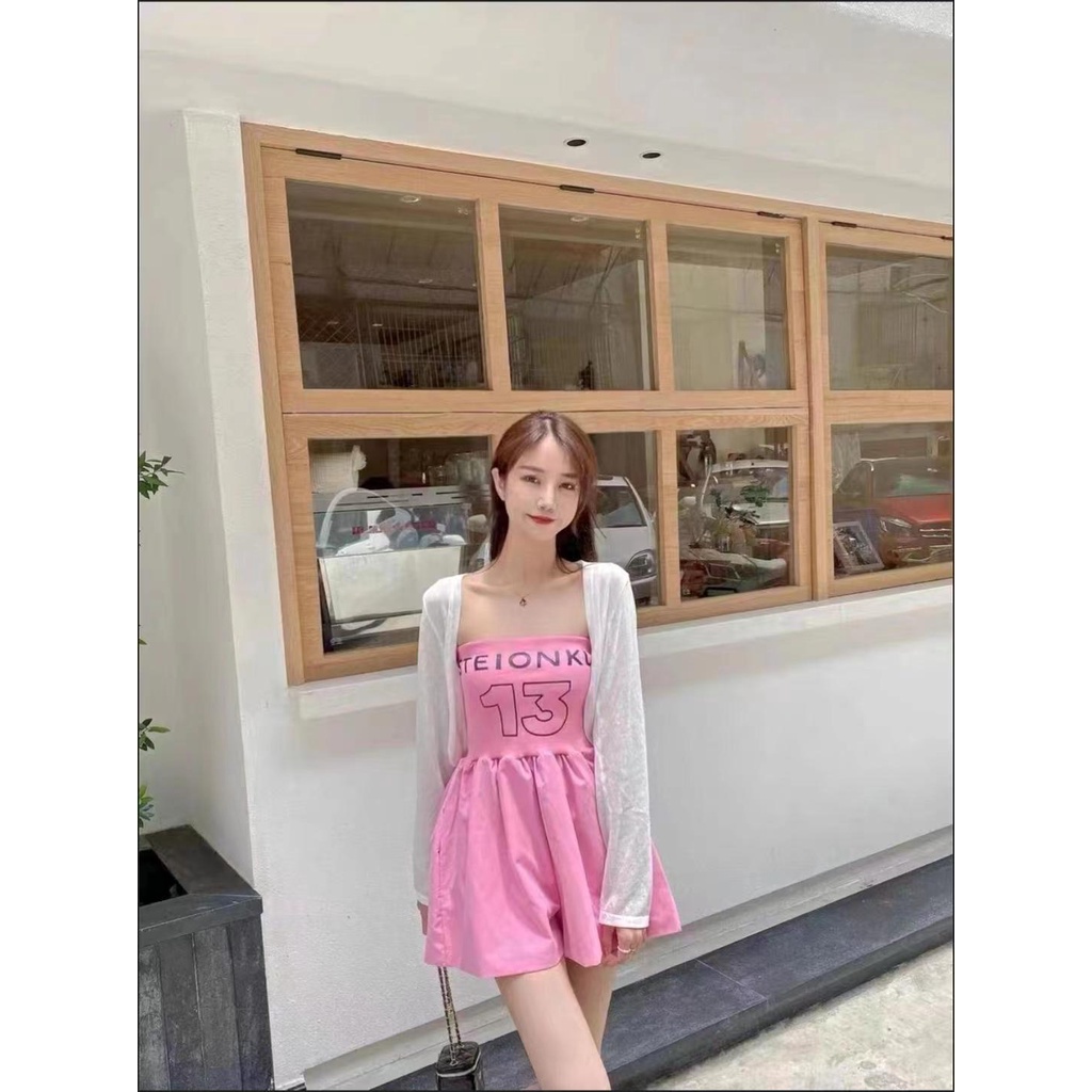 Áo Liền Quần Mới 2022✨✨ Jumpsuit Lưng Cao Dáng Chữ A Thiết Kế Mỏng Năng Động Thời Trang Dành Cho Mùa Hè | BigBuy360 - bigbuy360.vn