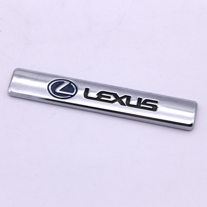 1 Sticker Kim Loại Trang Trí Xe Hơi Lexus Es250 Es300 Nx200 Nx300 Es350 Rx270 Nx300 Rx300 Gs300 Gs350 Gs400 Rx450