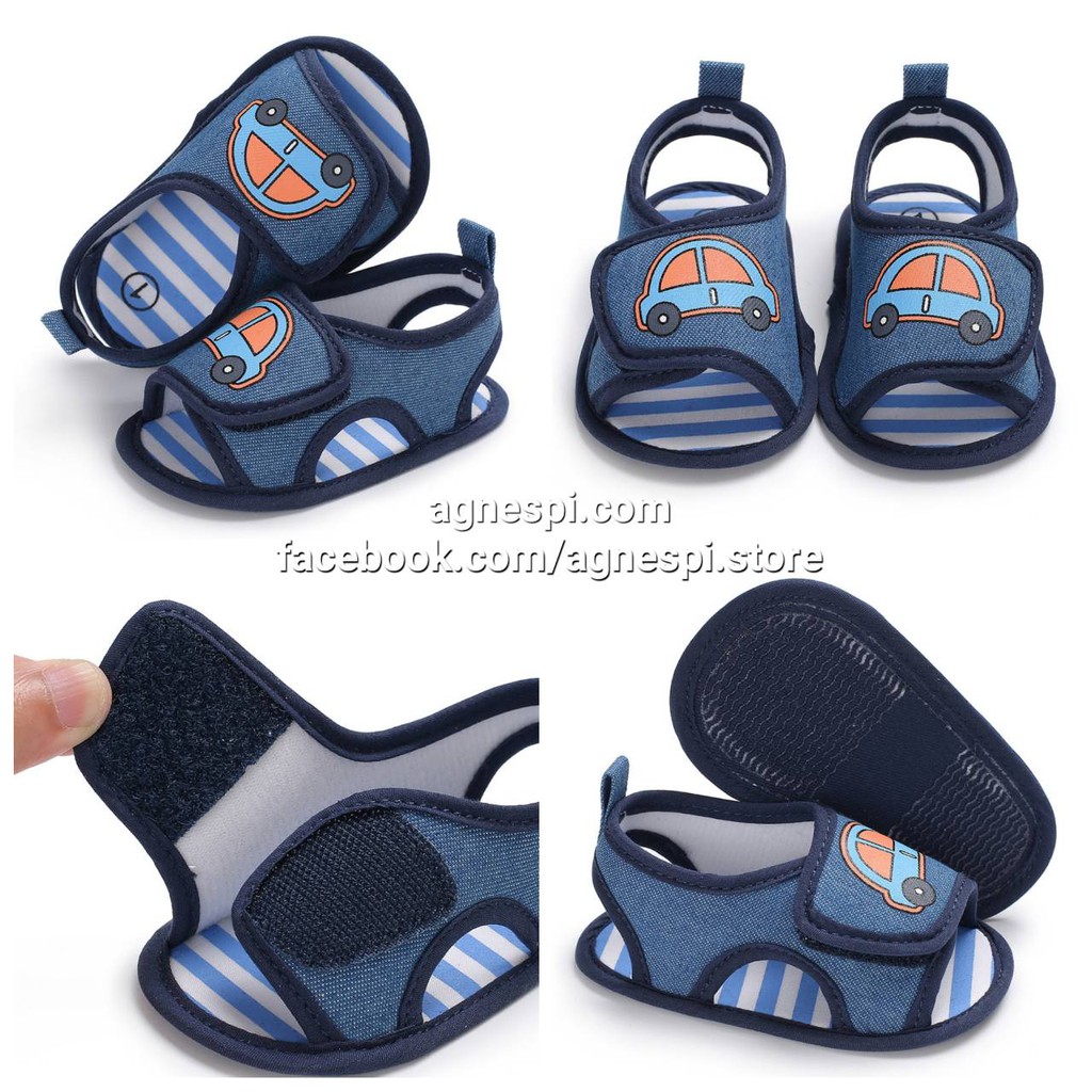 Giày sandal tập đi bé trai